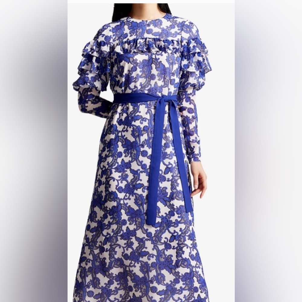 NWT- Ted Baker Romantic Midi dress Size 3